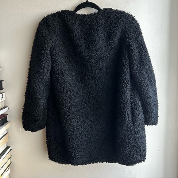 Aritzia Wilfred Laboratoire Fur Teddy Sherpa Coat - Picture 8 of 8